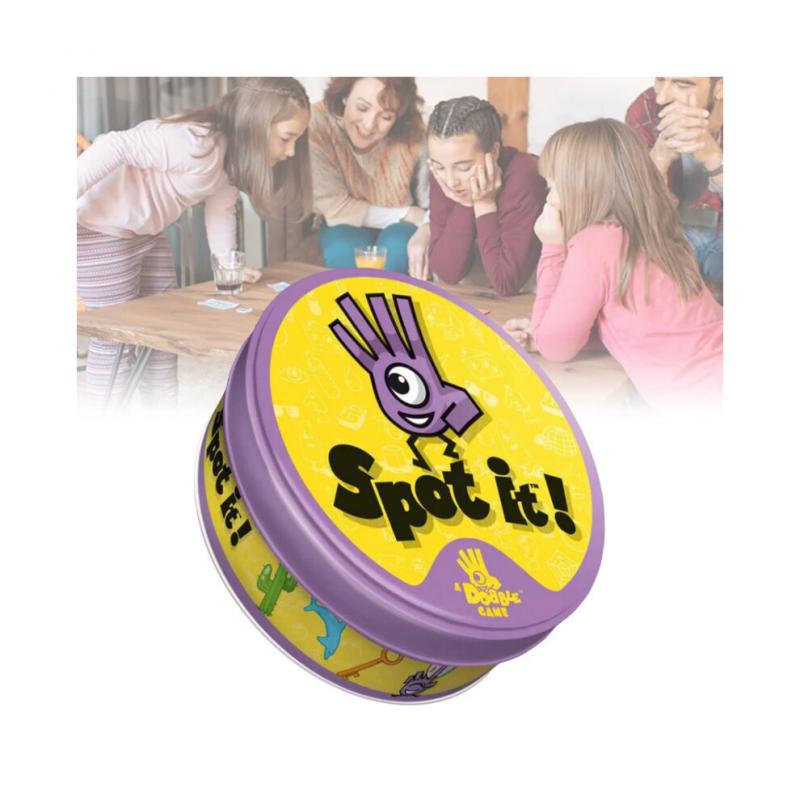 Dobble Asmodee Brettkartenspiel 15 Minuten Spielzeit Familientreffen Party