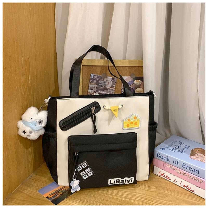 School Bag New High-value College Style Fresh and Sweet Make-up Bag Junior High School Students Lightweight Large-capacity Backpack