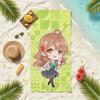 Anime Cute Alya R-Roshidere Towel Soft Pool Gift For Travel Gym Shower Camping Quick Dry Sports Beach Towels