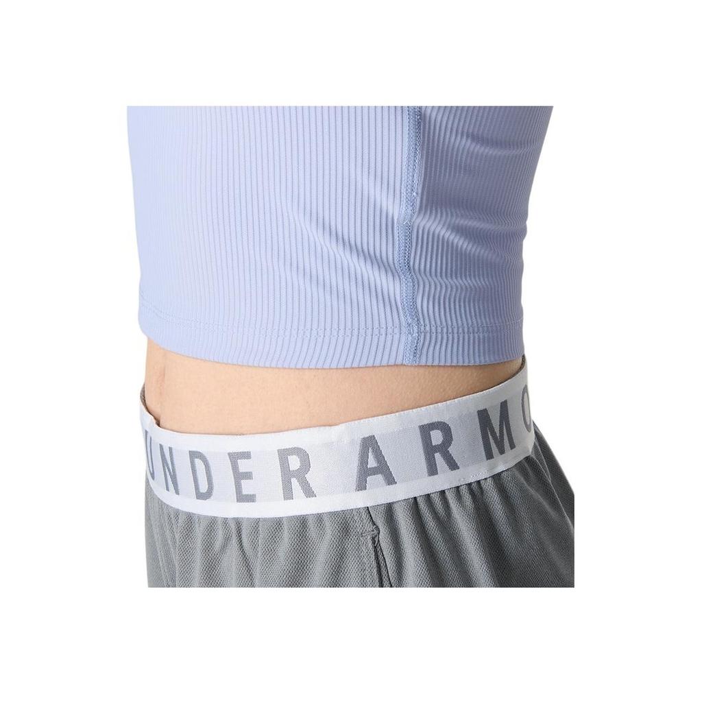 Under Armour Solid Color Breathable Quick-Dry Casual Vest Women tops Light-Blue 1384008-539