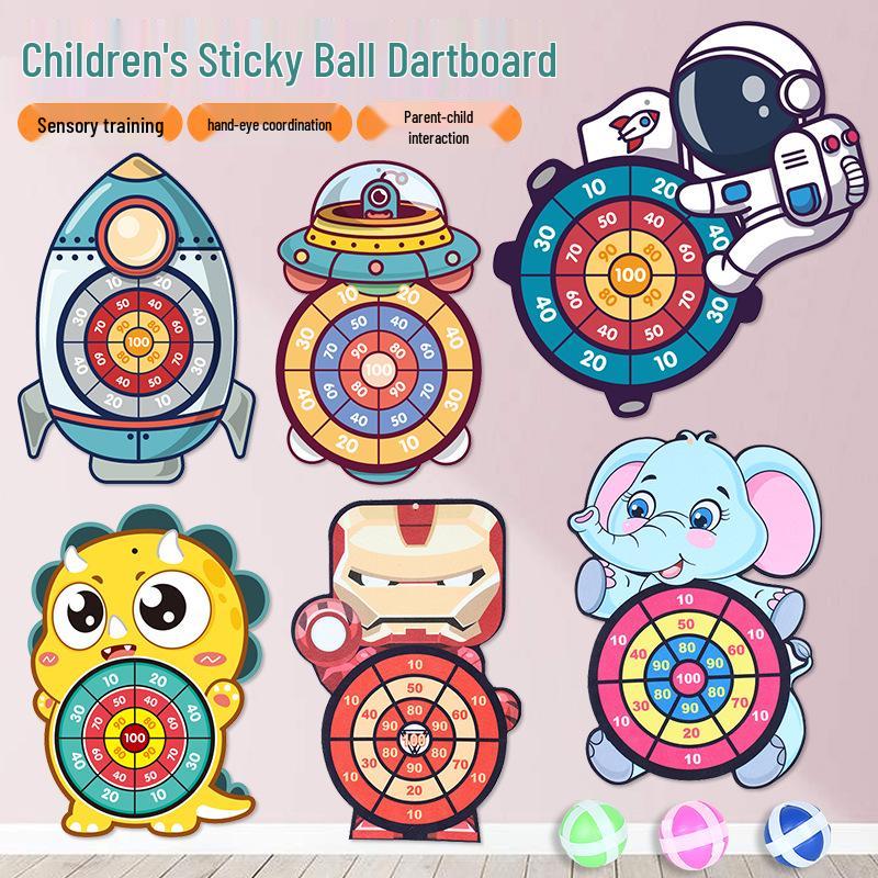 

Sticky Ball Dartboard Toy for Children s Early Education and Puzzle Sports