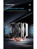Dissipatore per CPU a tubo di rame ultra-silenzioso per pin 1366, AMD 1700, X79 e 2011
