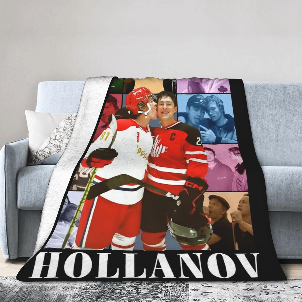 Hollanov Rivalità Riscaldata Ilya E Shane Coperta Pile Primavera Autunno Traspirante Calda Plaid per Letto Divano Copriletto