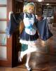 [Milky Time] Nijisanji Pomu Rainpuff Cosplay Halloween Maid Outfit Pomu Rainpuff