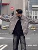 Men's Retro PU Leather Rivet Baseball Jacket - Meilade Spring & Autumn Style Couple Outerwear.