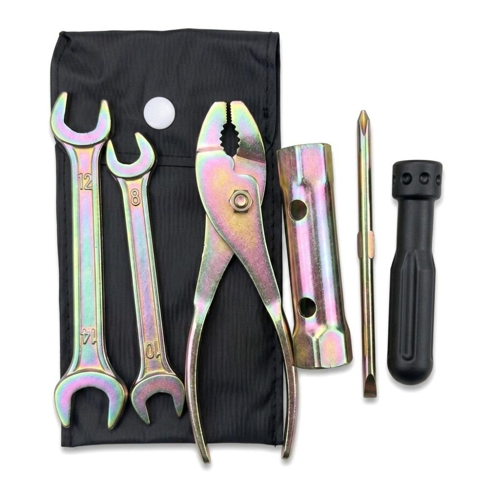 

5PCS Oxford Cloth Storage Bag Motorcycle On-Board Repair Tools Motorcycle Maintenance 5PCS