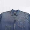New Women's Clothing Simple Fashion Versatile Style Lapel Loose Denim Dress