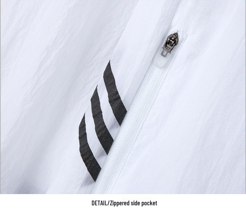 Men's Lightweight Breathable Sun Protection Jacket - Summer Loose Fit, Cool, Pure Color, Plus Size