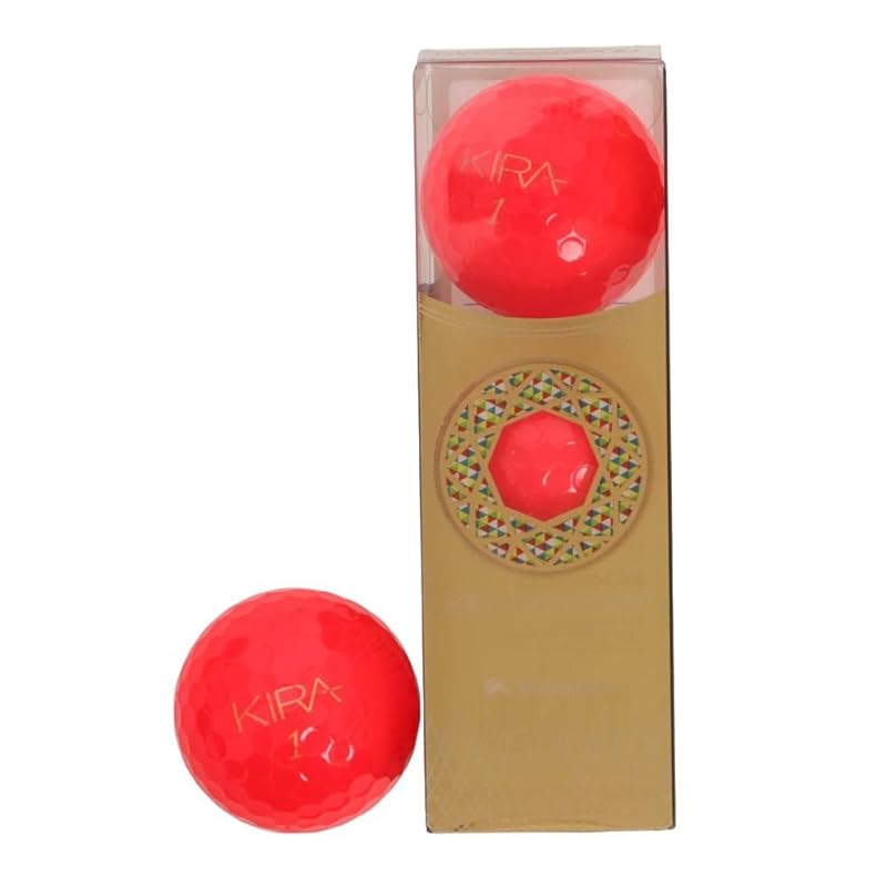 

KASCO golf ball Kira Diamond red 3 pieces KIRA DIAMOND