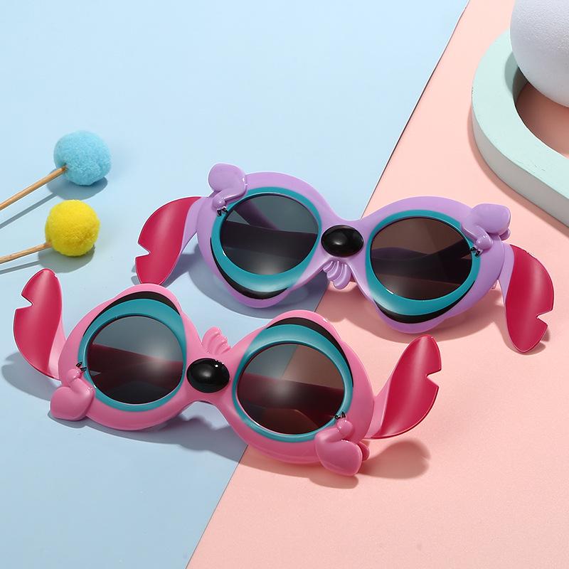 Stitch Cartoon Children's Sunglasses - Baby Sunscreen & Girls' Princess Glasses