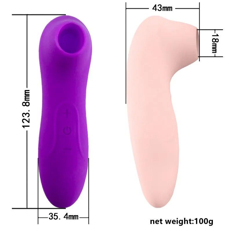 Clitoral Sucking G Spot Dildo Vibrator With 7 Powerful Modes Clit Sucker Rechargeable Clitoris Stimulator Sex Toys For Couples