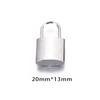 Wholsale 10pcs/lot Stainless Steel Lock Charm Fit Necklace Bracelet Padlock DIY Charm Pendant Jewelry Making