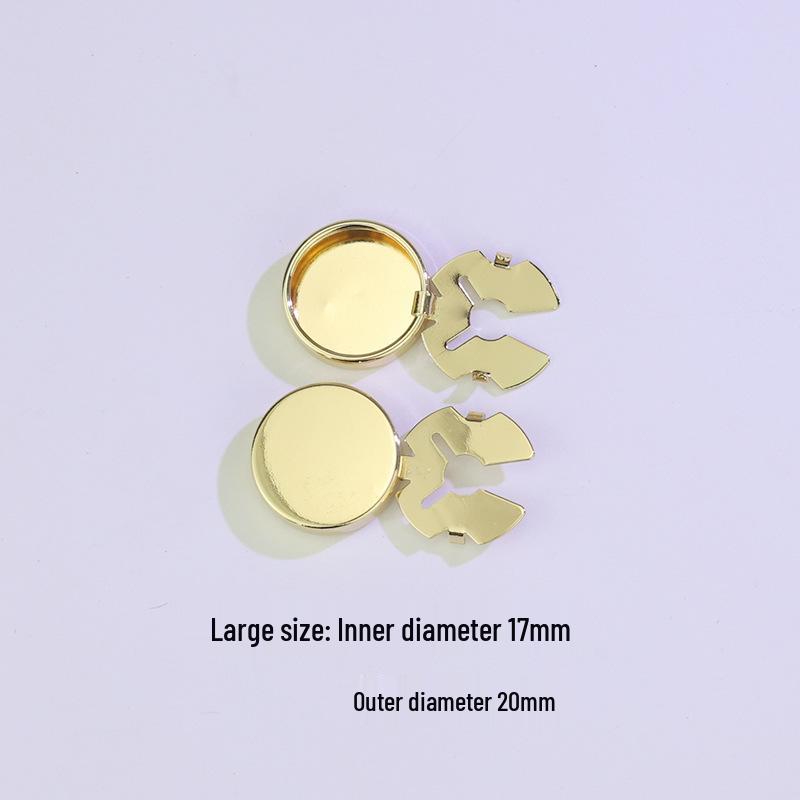 Copper Turtle Shirt Button & Cufflink Set: Polished, Electroplated, DIY Brooch & Accessories
