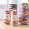 50/300g Colorful Pure Cotton Thread 5.4 Strands Single Strand Medium Fine Thread DIY Hand Woven Sweater Yarn Soft Skin Friendly