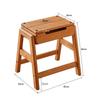 Wooden Ottomans Multifunctional Storage Stools Nordic Rectangular Shoe Changing Stools Living Room Footrests Modern Design