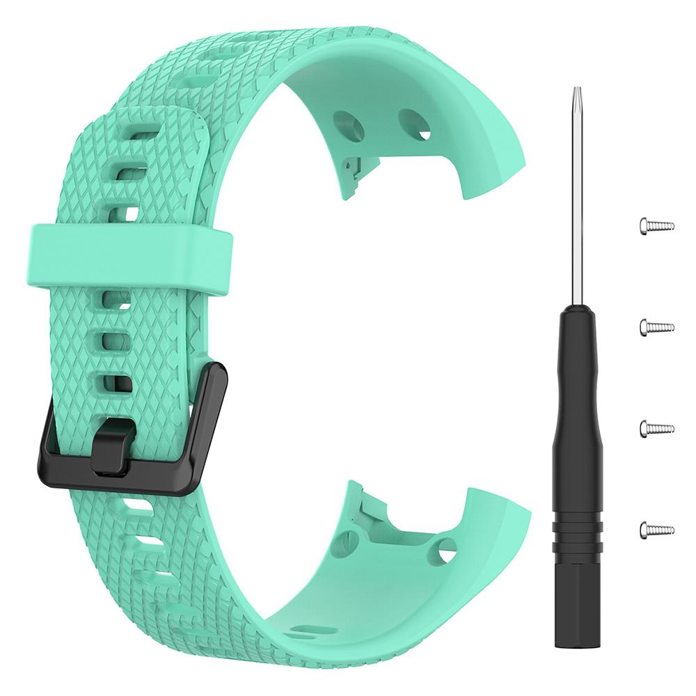 For Garmin Vivosmart HR Replacement Strap Textured Silicone Watch Band with Screwdriver