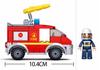 Klocki Sluban Fire Wóz Strażacki I Dystrybutor 136 - B0623