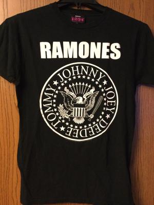 Ramones. Camicia Nera. M.