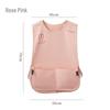 Waterproof Sleeveless Kitchen Apron - Oil-Proof, Hand-Wiping Vest-style Workwear for Cooking and Catering