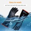 Waterproof BBQ Gloves Oil Resistant Grill Gloves Easy to Clean Oven Mitts  Grilling