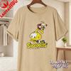 Snorks Cute Character Printed Short Sleeve Tee High Quality Cotton Casual Tshirt Retro 80s Cartoon Loose Tops Fashion Streetwear