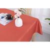 Rectangular Coated Tablecloth with Stain-resistant Treatment Terracotta 145 X 240 Cm