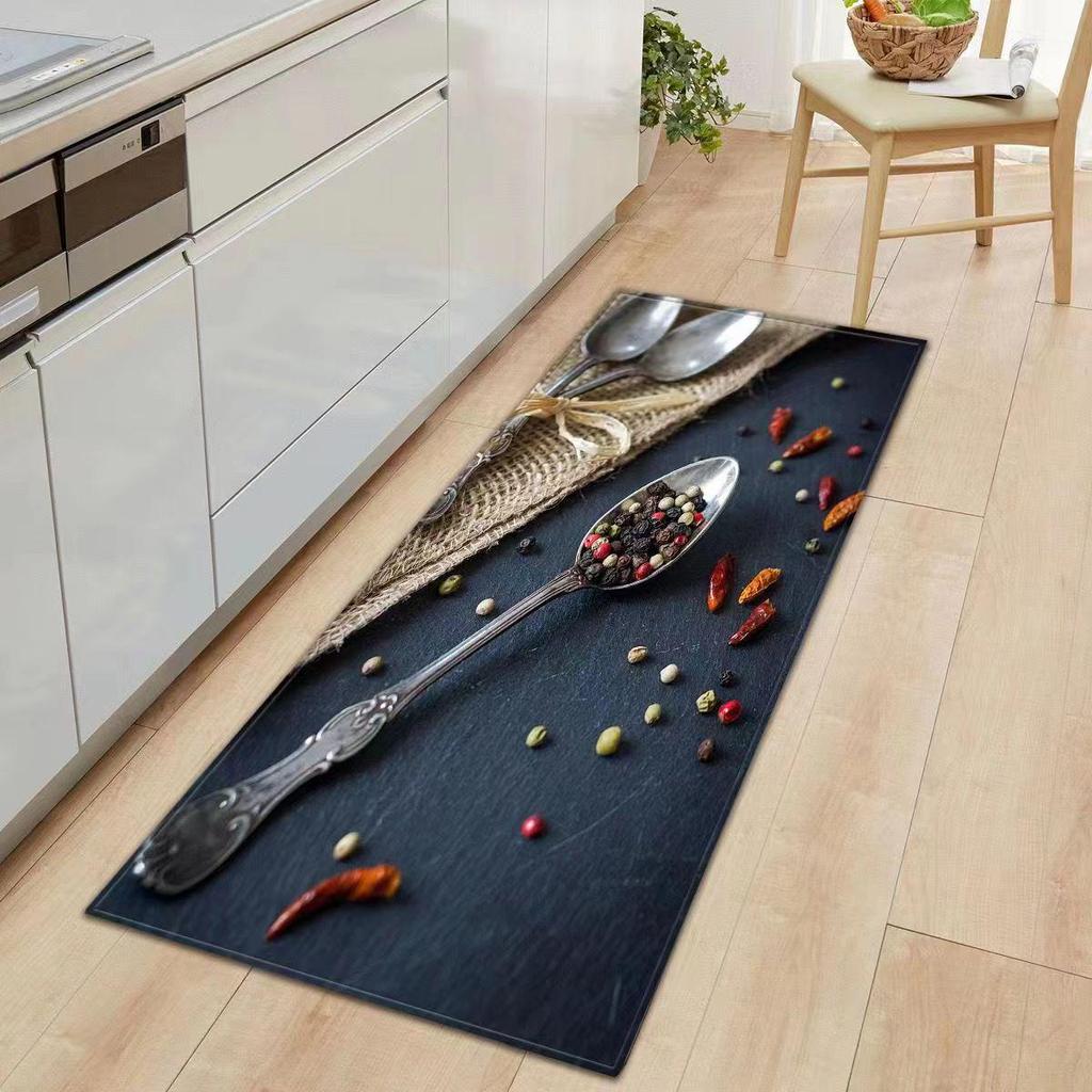 Minimalist Washable Kitchen & Entryway Tableware Mat - Water & Oil Absorbent