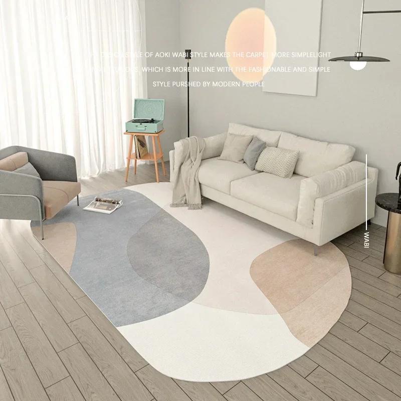 Rugs Living Room Rug Soft Fluffy Plush Carpet Home Decoration Irregular Floor Mats Shaggy Bedroom Bedside Mat Tapete Para Sala