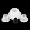 T-Style Nylon Insulating Gasket M2-M16 / Shoulder Washer for PCB Mounting & Thread Protection (Black/Natural)