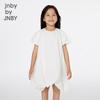 JNBY Girls' A-Line Short Sleeve T-Shirt Dress