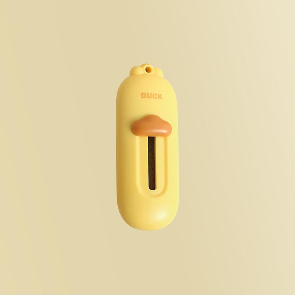 

Магнитный мини-нож для коробок, портативный универсальный нож, новый нож для бумаги, школьные канцелярские принадлежности жёлтый