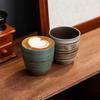 Handmade Kiln-Changed Ceramic Coffee Cup American Latte Afternoon Tea Latte Cup Retro Household Water Cup