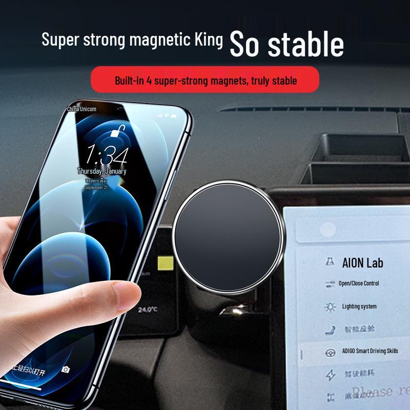 Enhanced Phone Holder with Storage for Aion V & Aion R, Optimized for 24-25cm Users