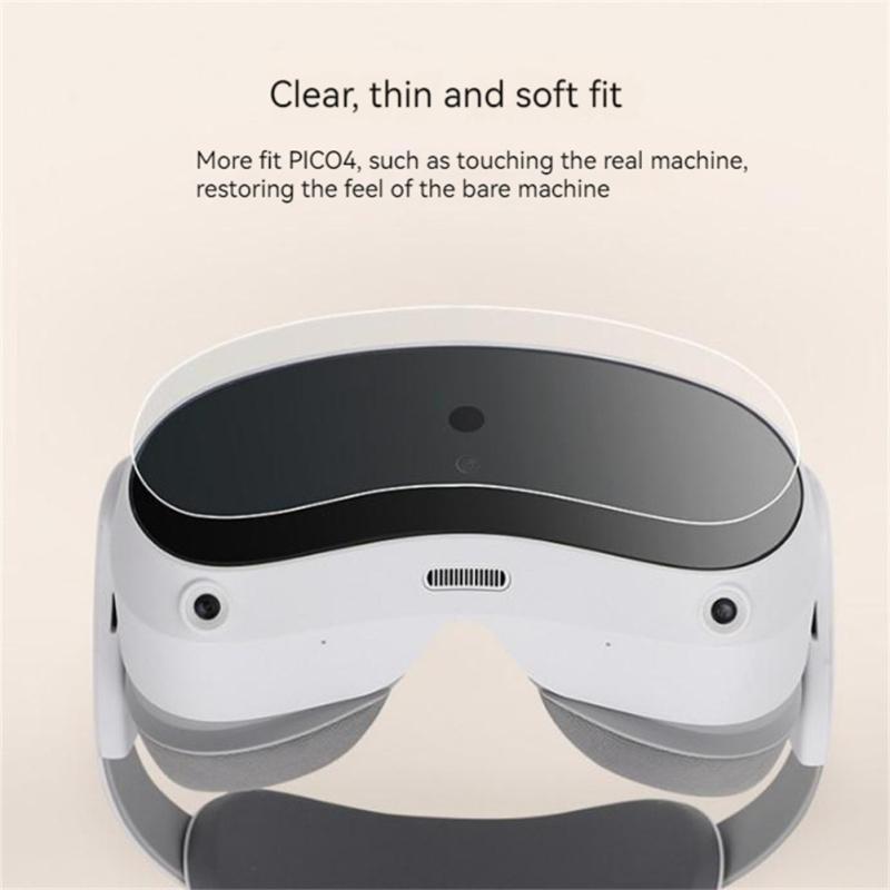 Lens Protective Film Scratch-proof Dust-proof Soft Film Compatible For Hifylux Pico 4 Vr Glasses