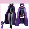 Stunning Anime Teen Titan Raven Costume For Cosplay And Themed Parties