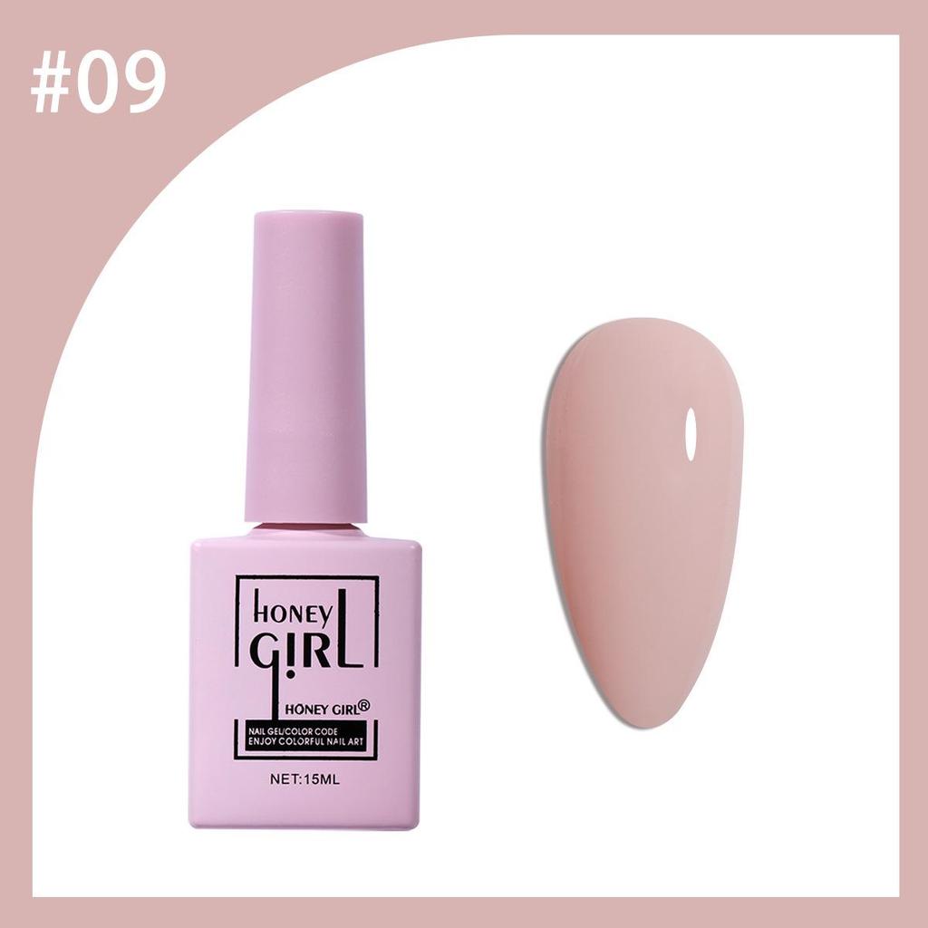 HONEYGIRL 36-Color Skin Tone Nail Polish Set - Blush, Nude, Pink Shades for Trendy Nails