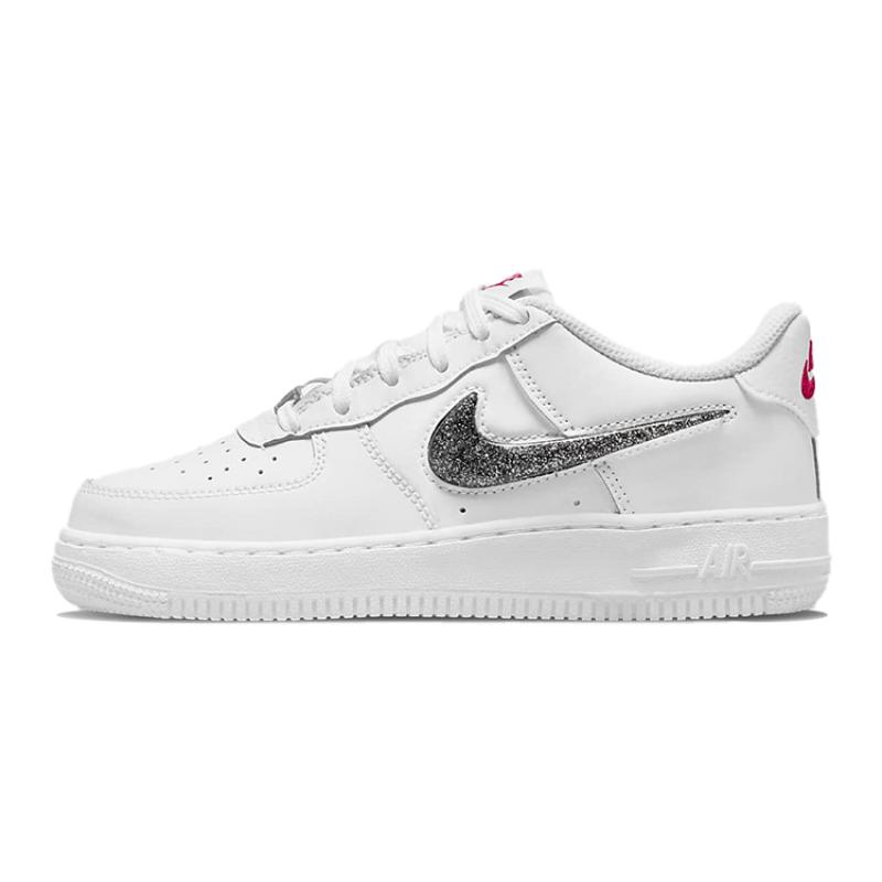 

Nike Кроссовки Air Force 1 Low LV8 Белые Металлик Серебристый DC9651-100 35.5