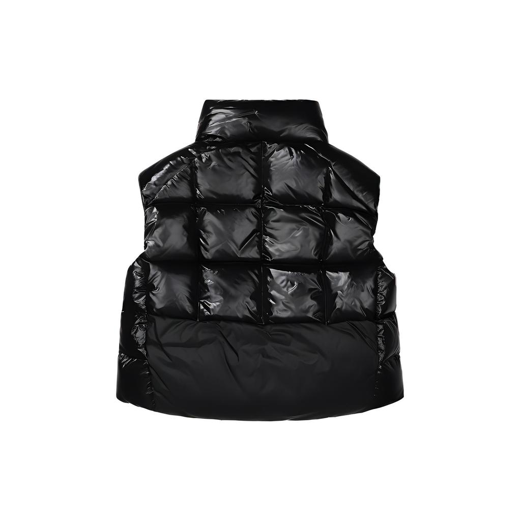 FILA Down Vests Unisex Black Stand Collar Moderate Other FS2DVF4161F-BLK