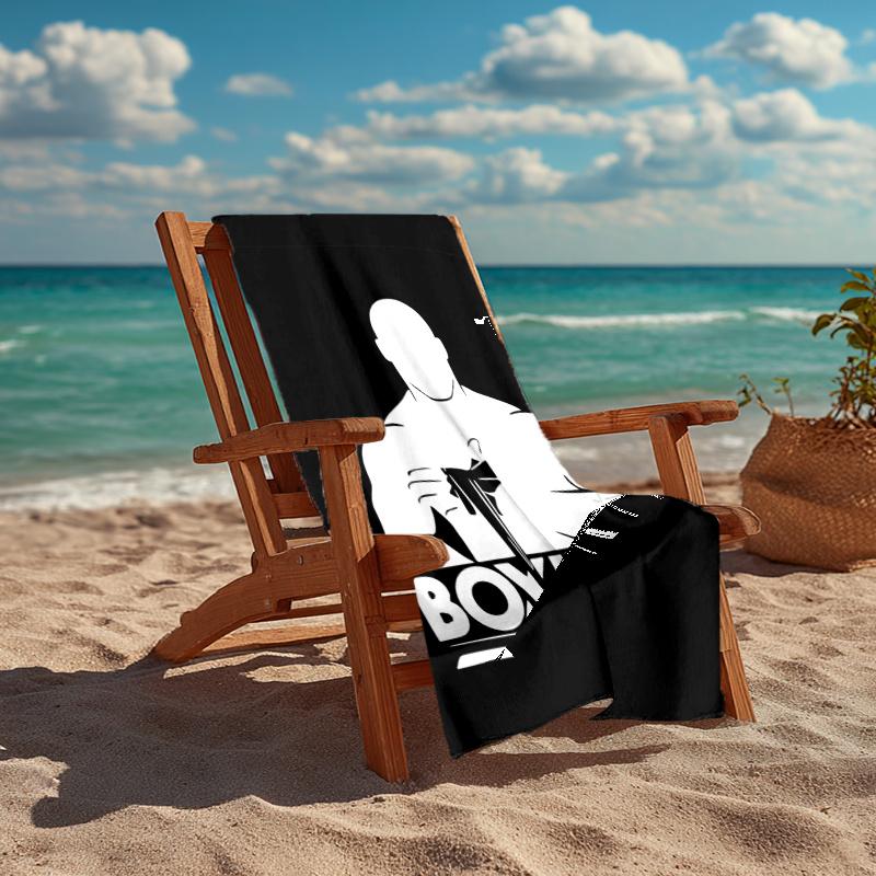 Ultra Soft Beach Towel with boxing Theme,Ideal for Pool,Camping, Diving,Perfect Travel Essential, Vibrant Beach Towel.