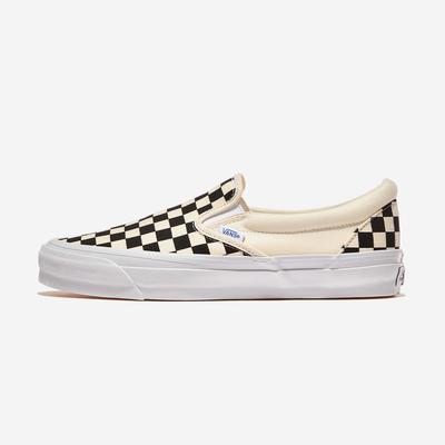 Slip-On Reissue 98 LX - Checkerboard Black/Off White [VN000CSE2BO] [Shipped from Korea] 100% Authentic