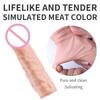 Reusable Penis Sleeve Extender Realistic Penis Condom Silicone Extension Sex Toy for Men Cock Enlarger Condom Sheath Delay
