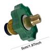 Adaptor Cap Convertor Rezervor GPL Conector Cilindru Gaz Lichid Accesorii Practice din Aliaj de Zinc pentru Aragaz de Camping