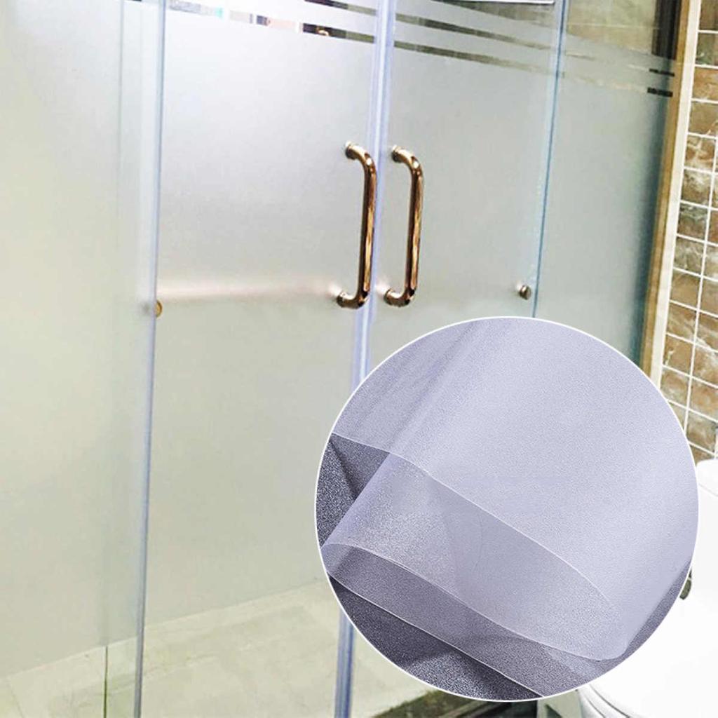 60x200cm Privacy Frosted Window Tint Glass Self Adhesive Tinted Film Home Office