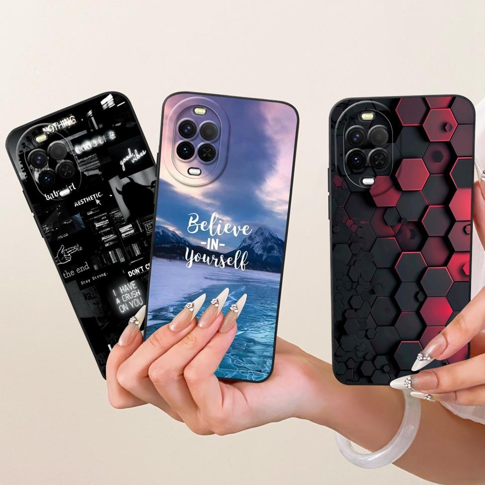 For Huawei Nova 15 Casing Silicone Luxury Fashion Kawaii Cute Painted Shockproof Funda For Huawei Nova15 PSN-AL00 Phone Case