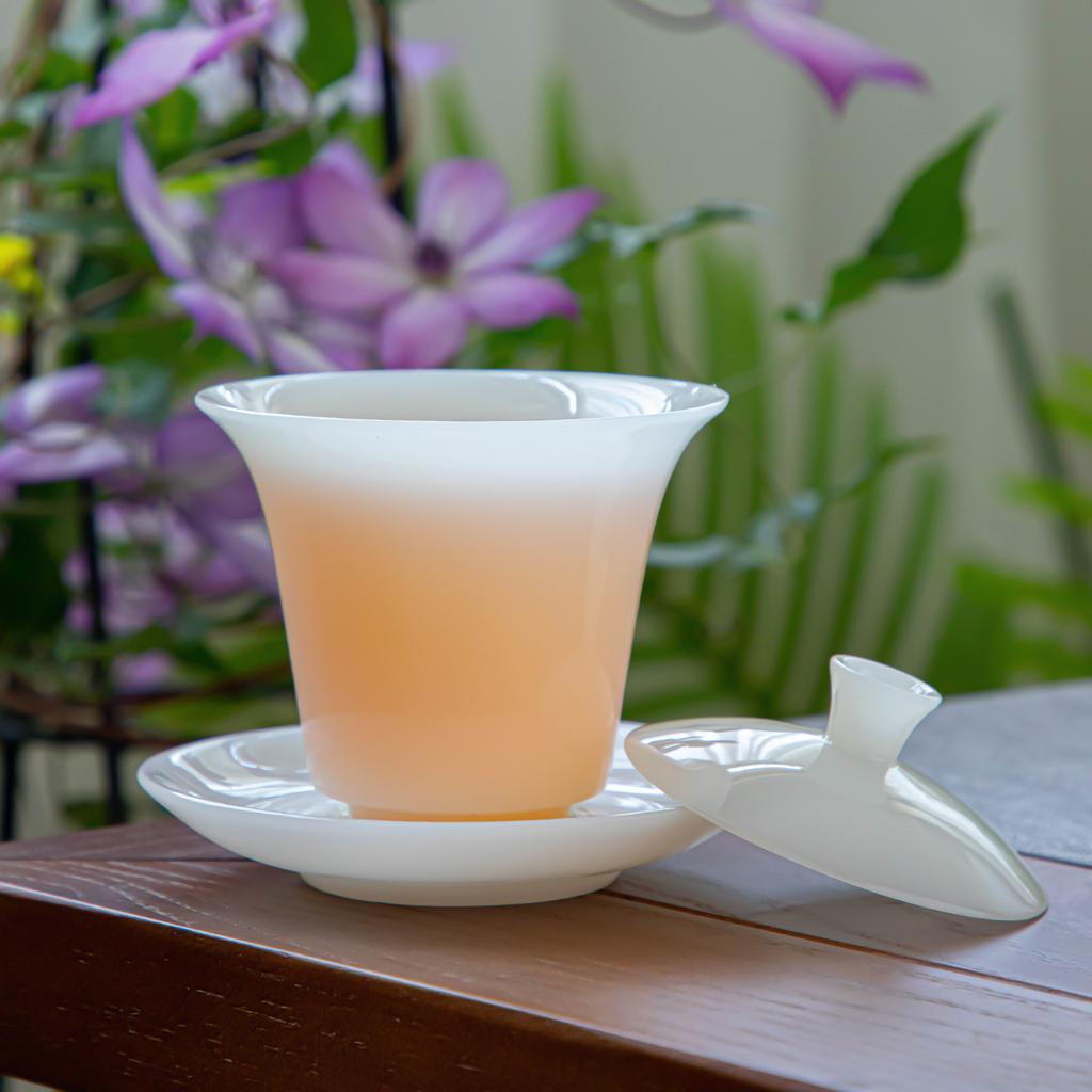 High-end Ice Seed Jade Porcelain Tea Set, High-end Gift Box, Gifts for Customers, Business Companies, Wine Stores, Gifts