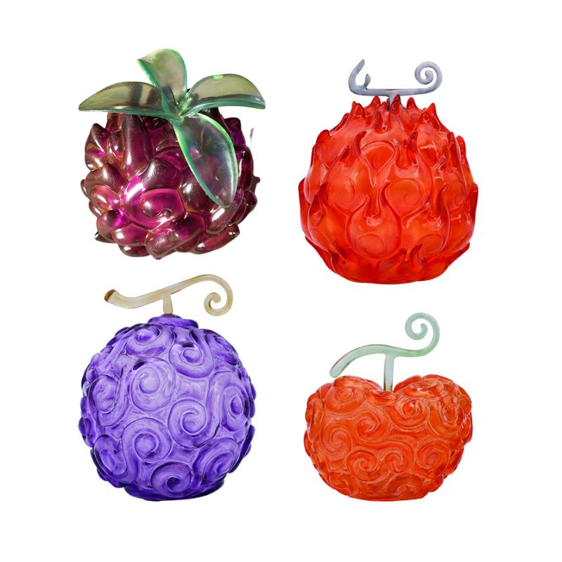 Styles 9115cm 4 One Piece Devil Fruits Model Anime Accessories Toys Can Shine