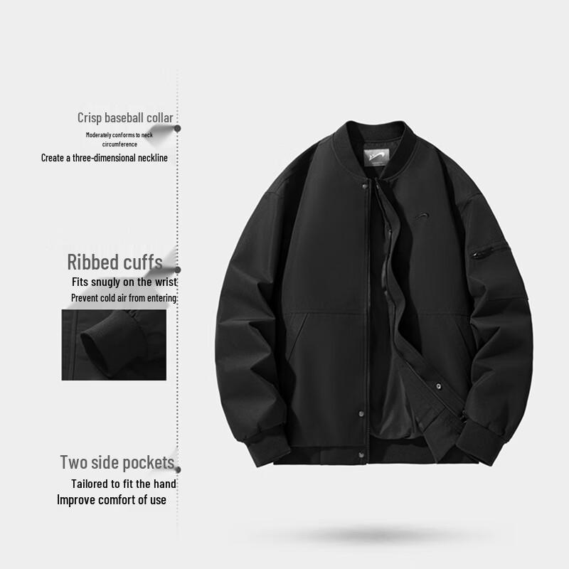 Guirenniao Unisex Water-Repellent Windproof Casual Jacket