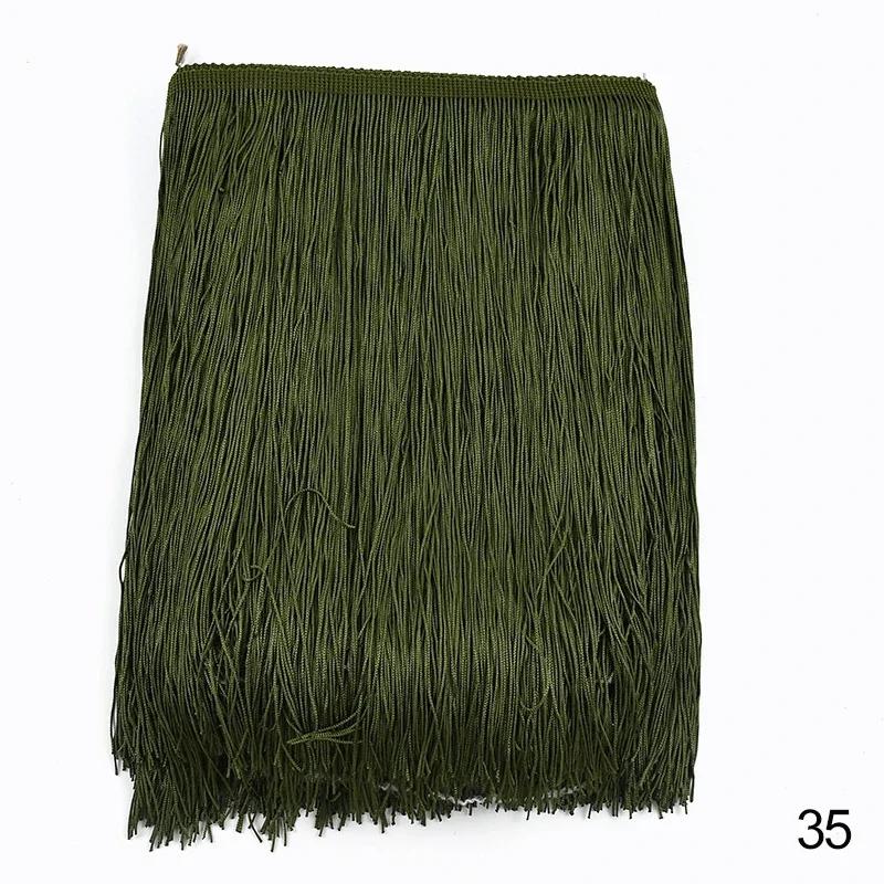 5/8/10M 30cm Long Tassel Fringes for Curtains Lace Trims Dress Fringe Trim Decorative Trimmings Stitching DIY Sewing Accessories