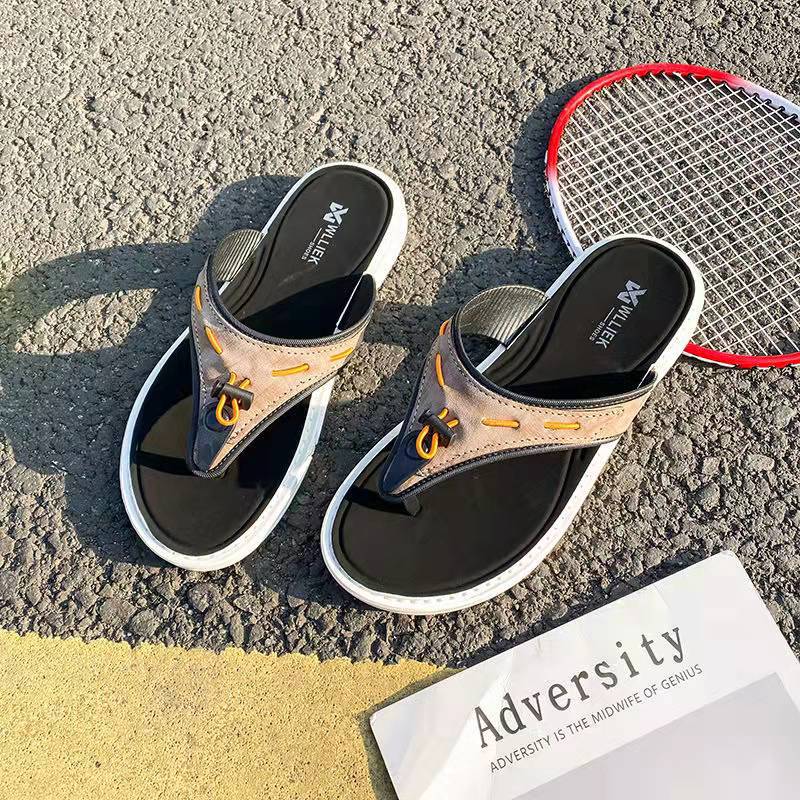 

2025 новые летние пластиковые шлепанцы мужские модные мужские тапочки для отдыха на пляже дома на открытом воздухе повседневные сандалии 44-45
