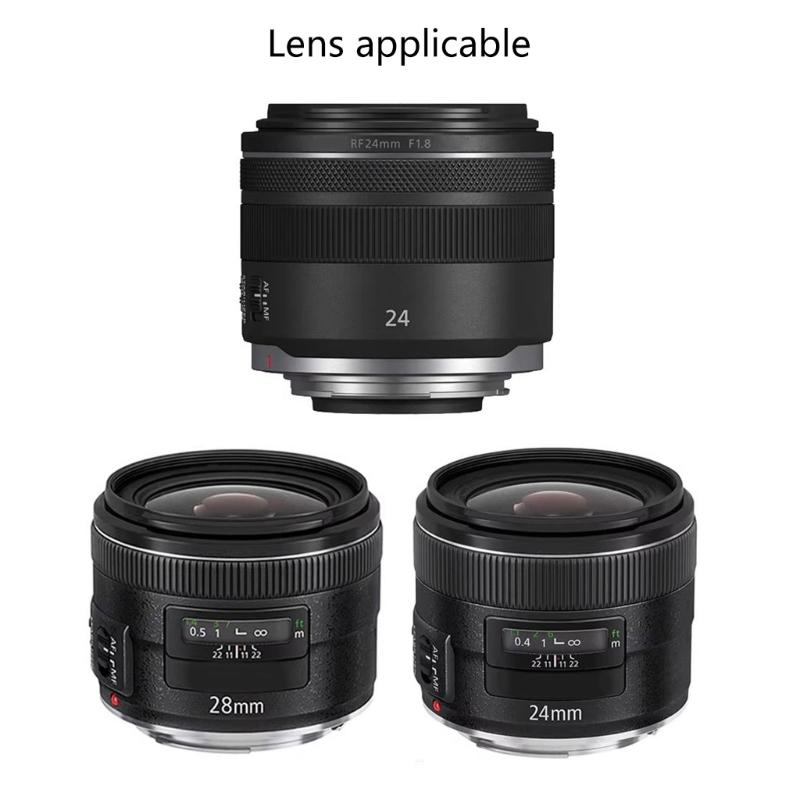 Universal Snug EW-65B Lens Shade Replacement For RF50mm With Thread Extinction Interior